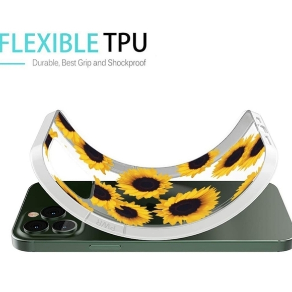 Zoeirc iPhone 12 Pro Max Case 2020 Clear Case for Girls WomenSoft TPU Shockproo - Picture 3 of 7